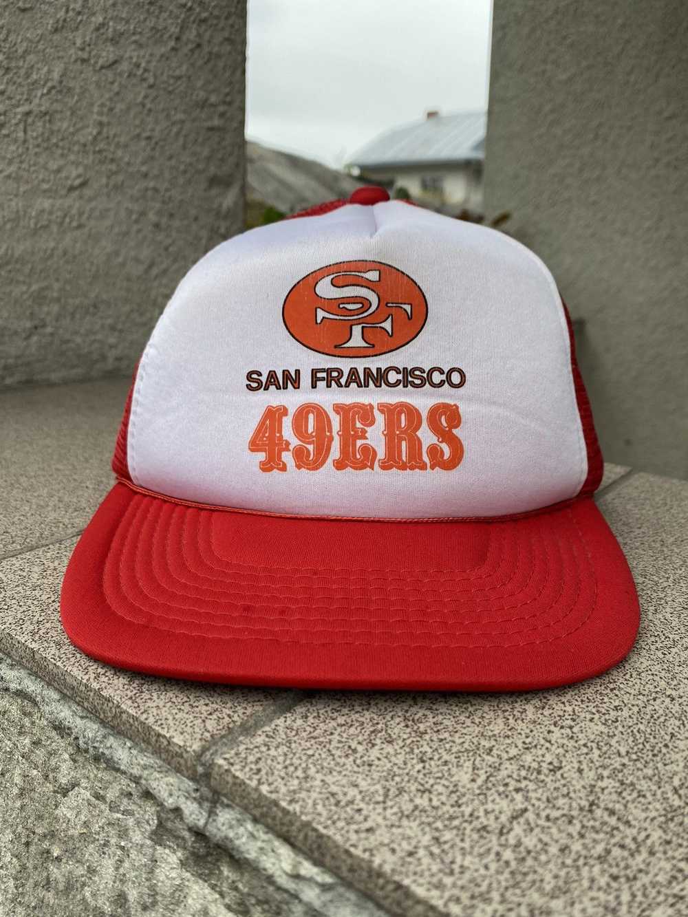 San Francisco 49ers × Trucker Hat × Vintage Vinta… - image 1