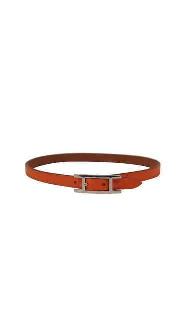 Hermes Behapi Double Wrap Tour Bracelet Orange Bro