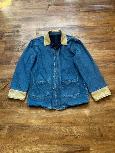 Streetwear × Vintage Corduroy Lined Denim Jacket