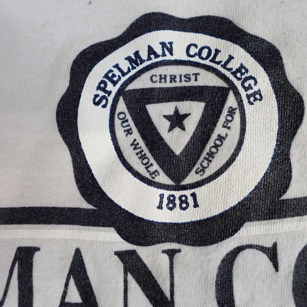 Vintage Spelman College Mens T-shirt Small White … - image 3