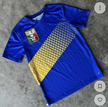 Nike × Streetwear × Vintage Italy Soccer Jersey S… - image 1