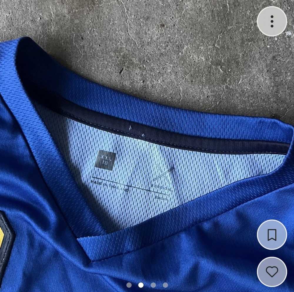 Nike × Streetwear × Vintage Italy Soccer Jersey S… - image 2