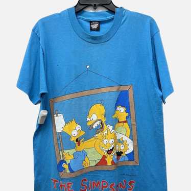 The Simpsons 1990 The Simpsons Family Portrait Tee - Gem