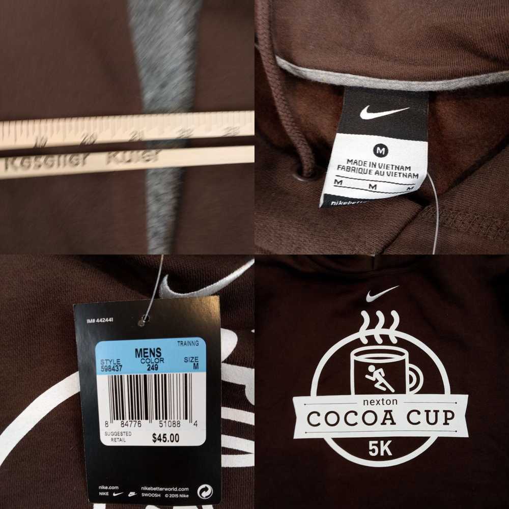 Nike Nike Hoodie Mens Medium Brown Sweatshirt Lon… - image 4