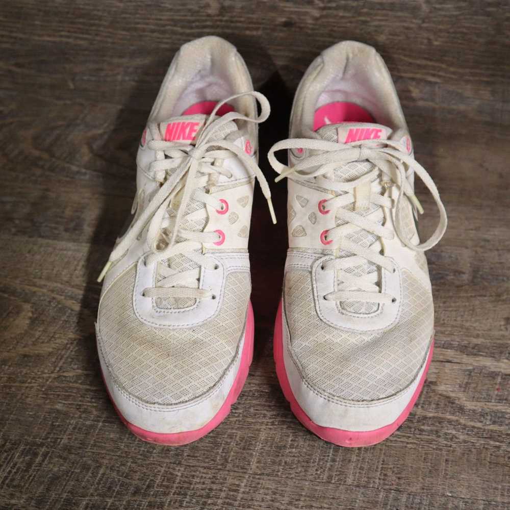 Nike Nike Lunar Forever 488164-100 White Mesh Run… - image 3