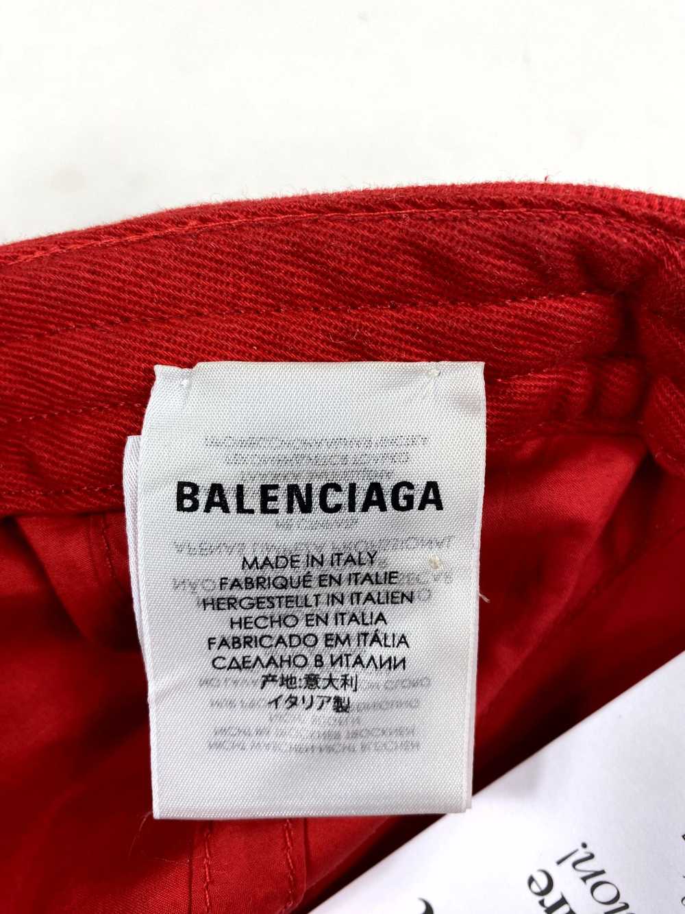 Balenciaga Balenciaga Visor BB Logo Red Baseball … - image 6