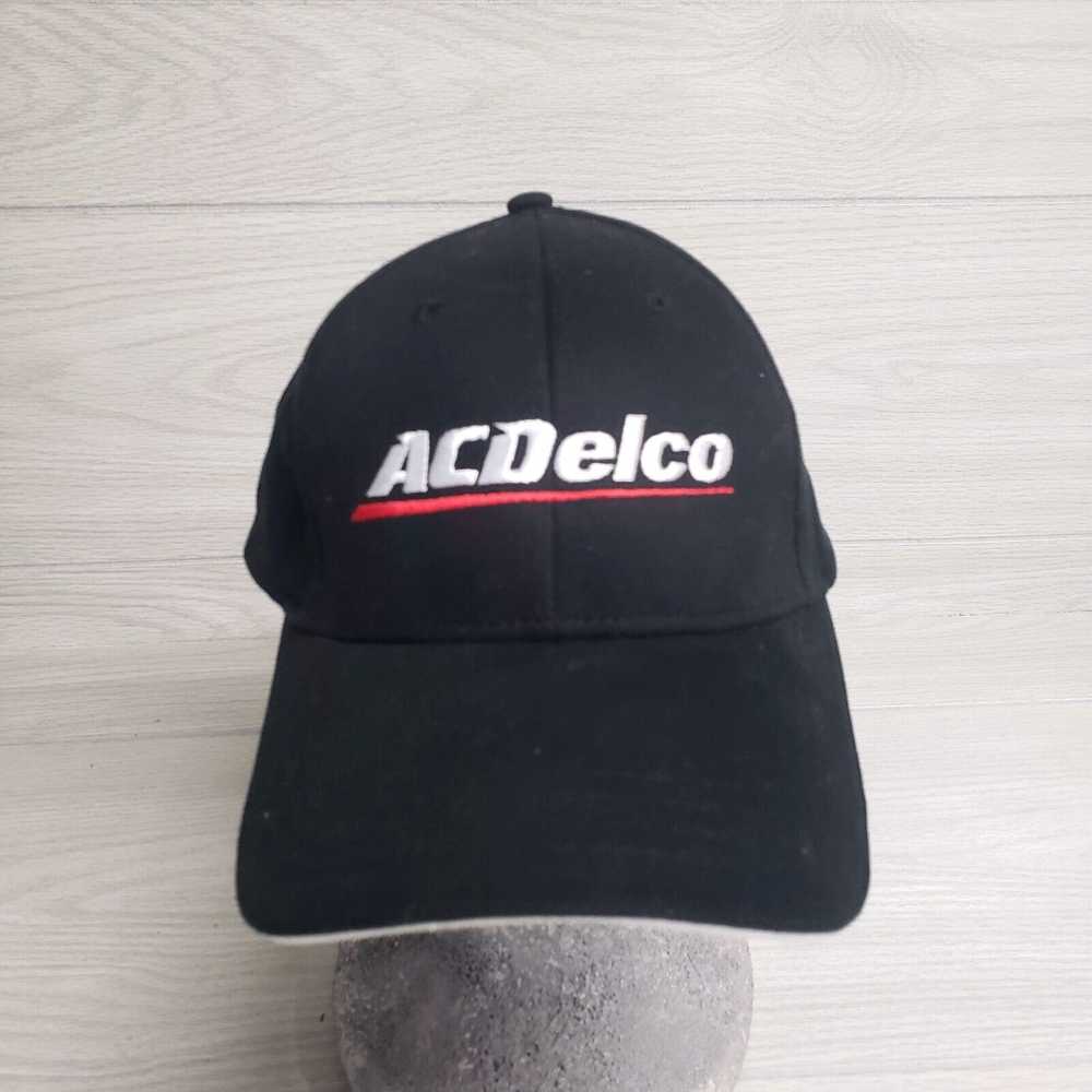 Vintage AcDelco Automotive Parts Hat Cap Black St… - image 1