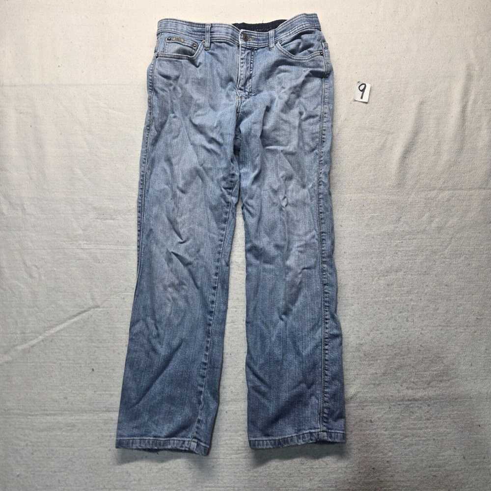 Lee Lee Jeans Medium Blue Stretch Comfort Waistba… - image 1