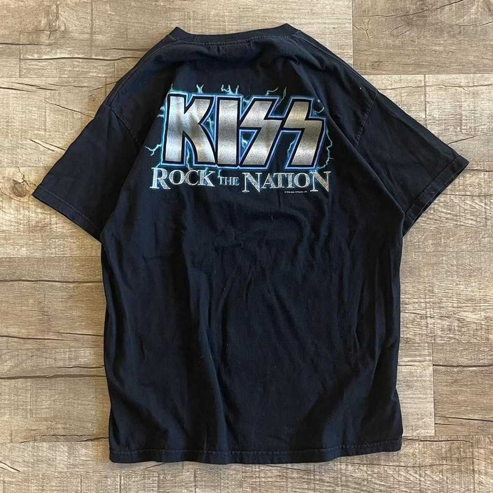 Band Tees × Vintage Vintage 2004 KISS Tour T-Shirt - image 2