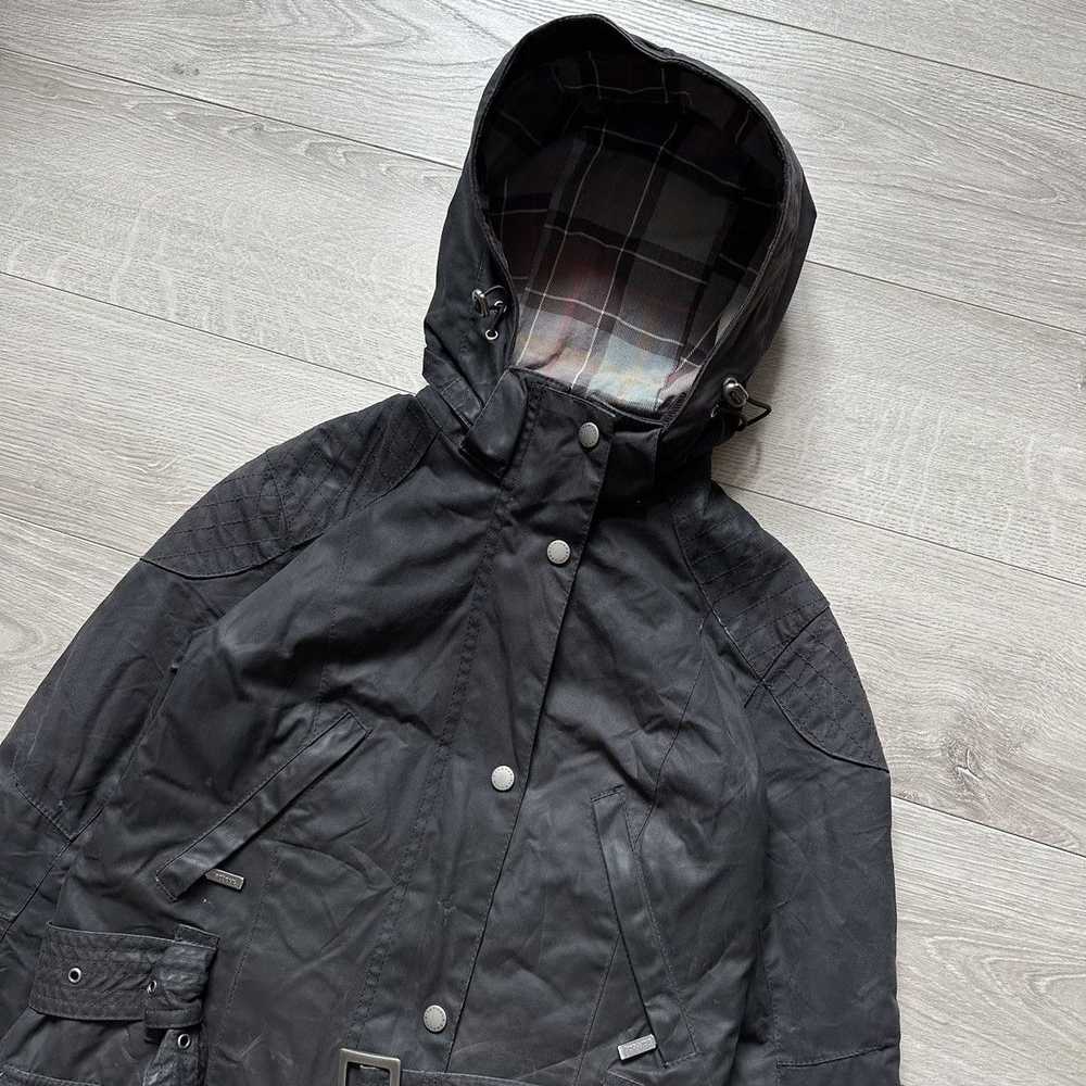 Barbour Barbour Wax Rebel Jacket Size:10 - image 2