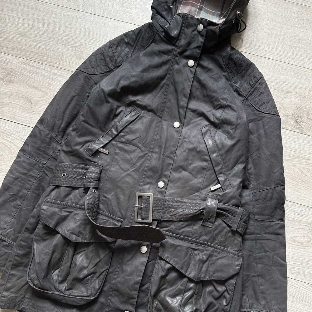 Barbour Barbour Wax Rebel Jacket Size:10 - image 3