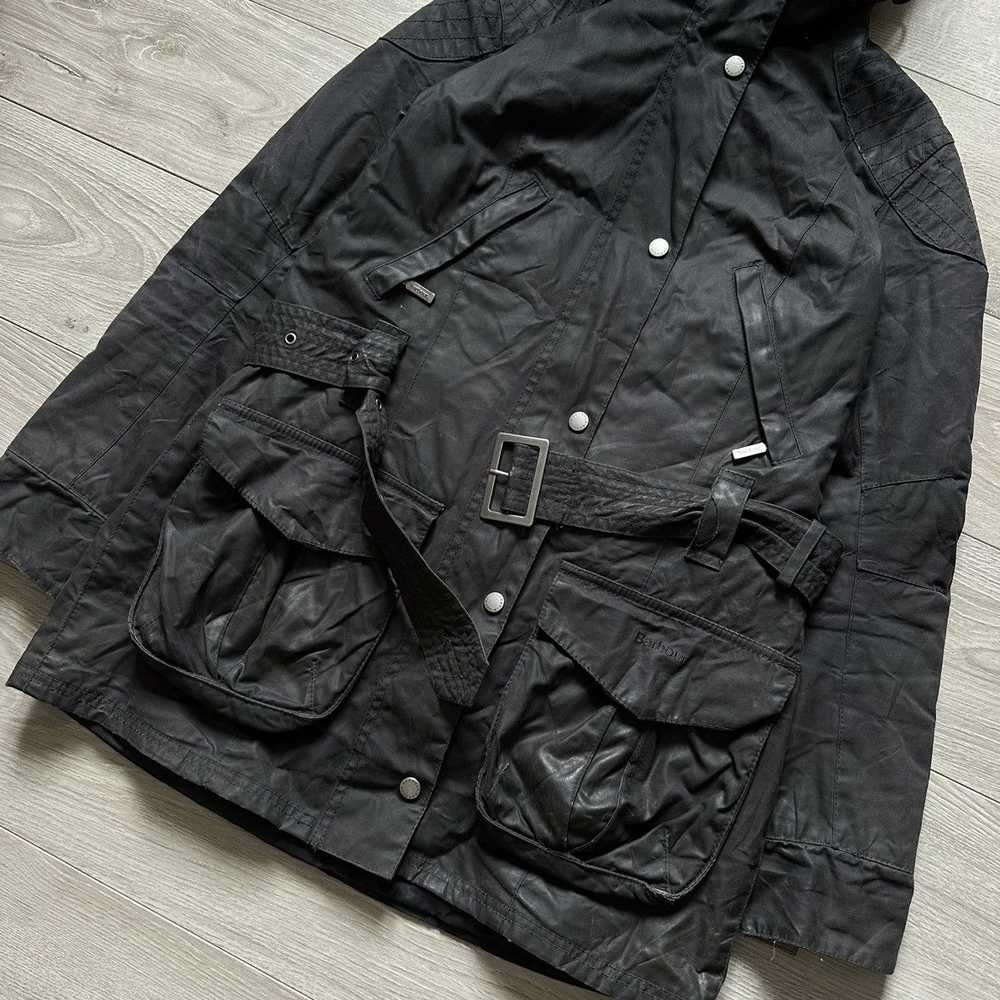 Barbour Barbour Wax Rebel Jacket Size:10 - image 5