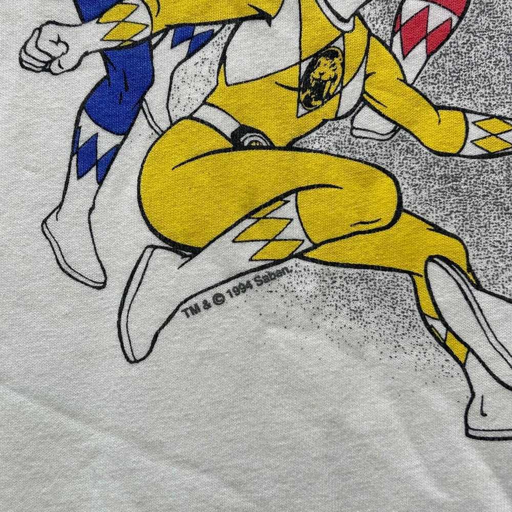 Other 1994 Mighty Morphin Power Rangers Tee - image 4