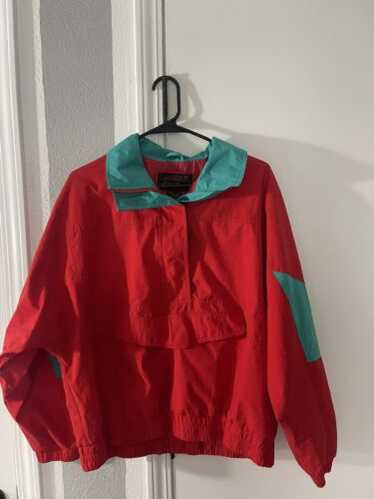 80s Eddie Bauerエディーバウアーgore-tex jacket 80s Eddie Bauer Zip-Up Hooded Fleece Jacket 黒 L 黒タグ