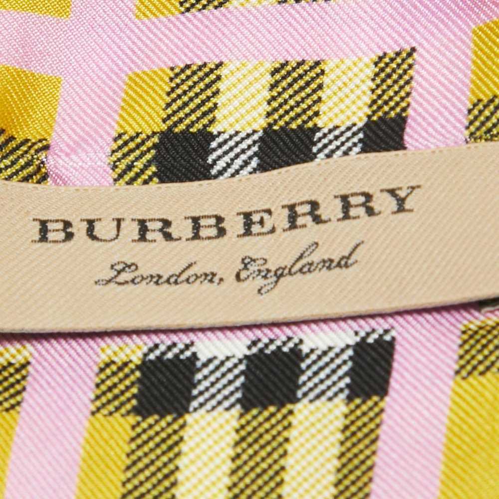 Burberry Silk scarf - image 4