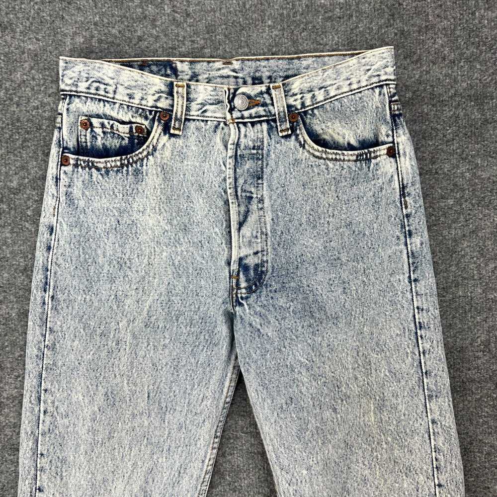 Levi's Vintage Levis 501xx Jeans Women 29x34 Acid… - image 3