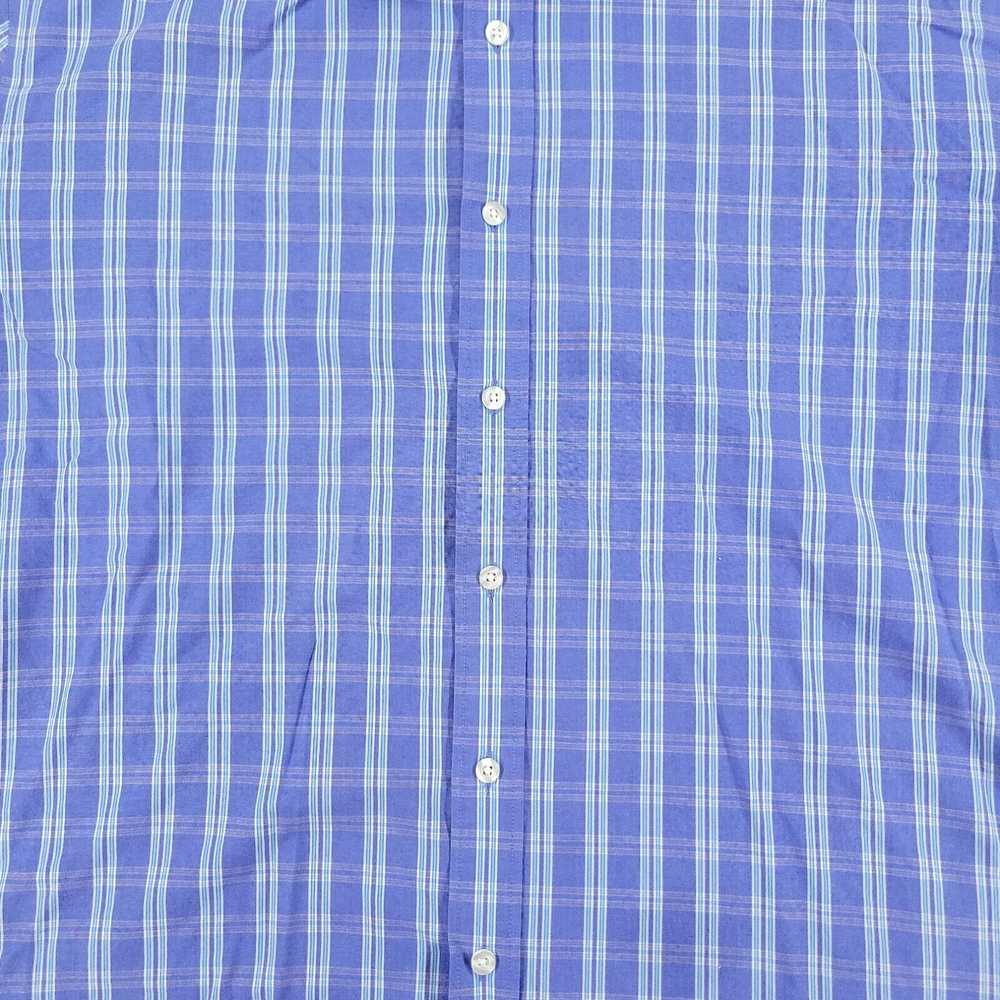 Nautica Nautica Button Shirt Men 2XL Blue 18.5 34… - image 2
