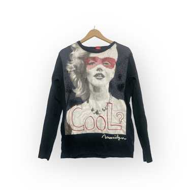 Rock Band × Rock T Shirt × Vintage Marilyn Monroe… - image 1