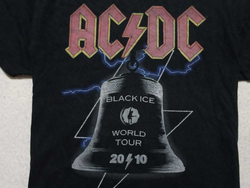 Ac/Dc × Rock T Shirt × Vintage AC DC world tour 2… - image 3