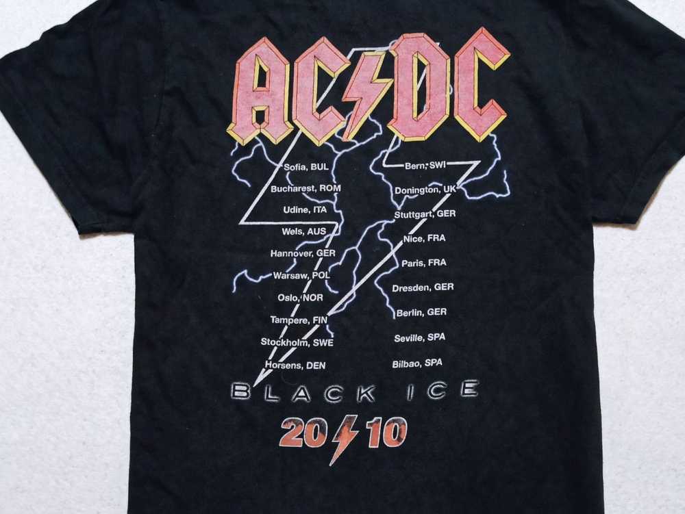 Ac/Dc × Rock T Shirt × Vintage AC DC world tour 2… - image 5