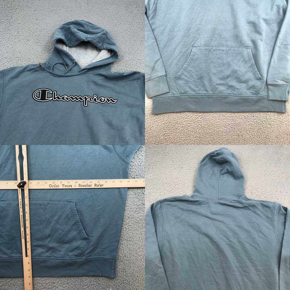 Champion Champion Sweater Adult XL Blue Spellout … - image 4