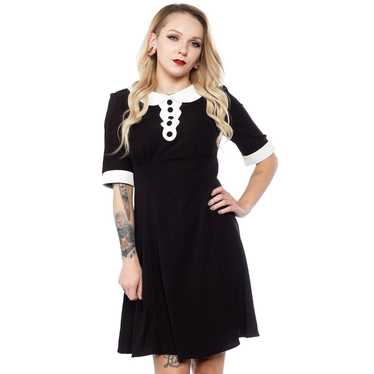 Other Hell Bunny Magpie Mini Dress Womens XL Black