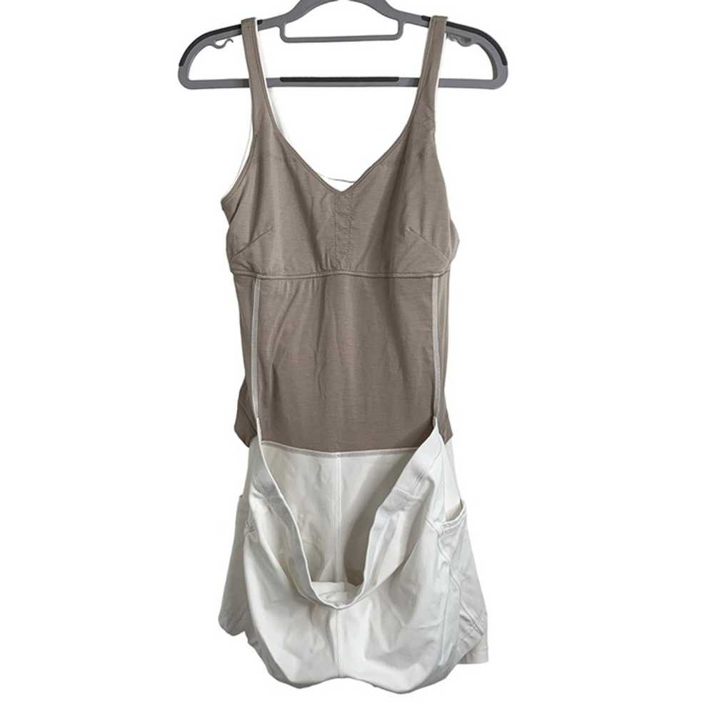 Womens Lululemon Align Dress Size 10 White EUC Te… - image 10
