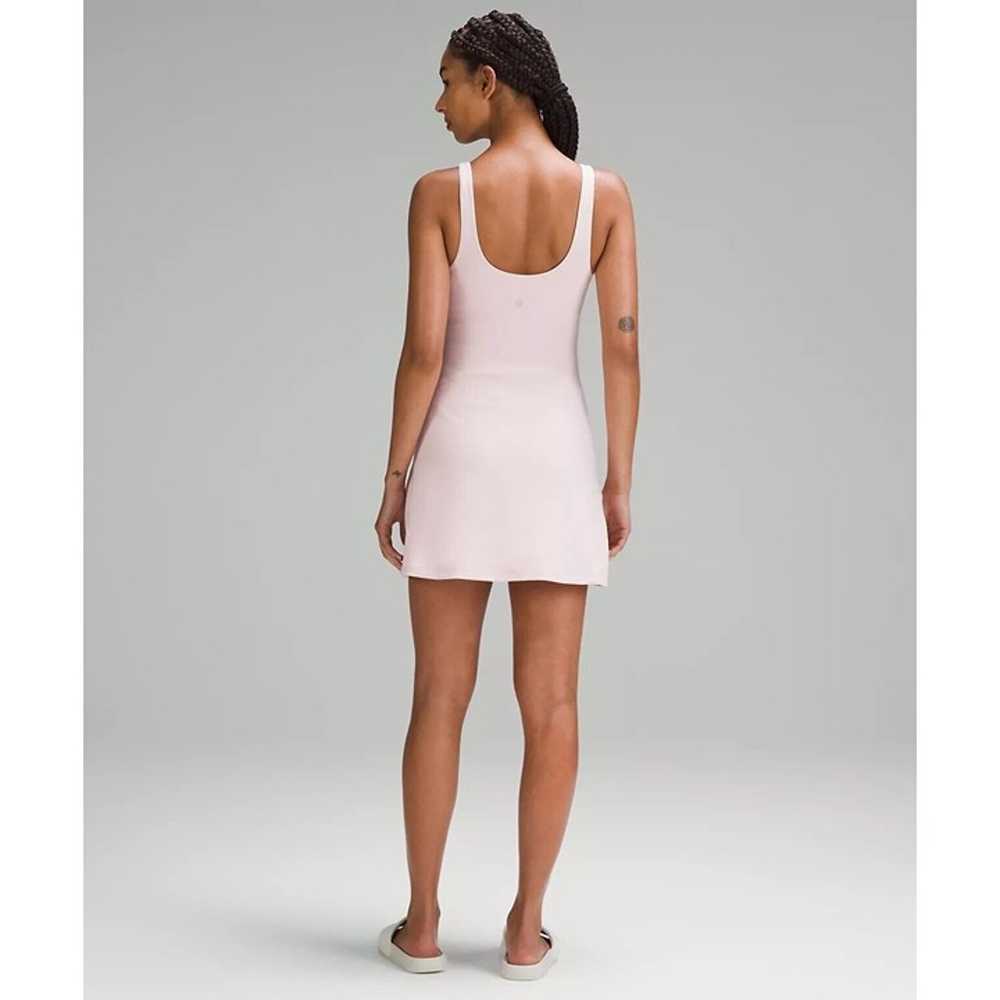 Womens Lululemon Align Dress Size 10 White EUC Te… - image 2