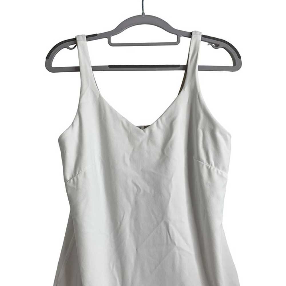 Womens Lululemon Align Dress Size 10 White EUC Te… - image 6