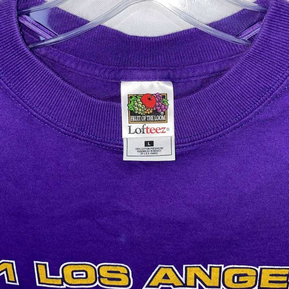 Fruit Of The Loom RARE! Vintage 2001 Lakers Shaq … - image 5
