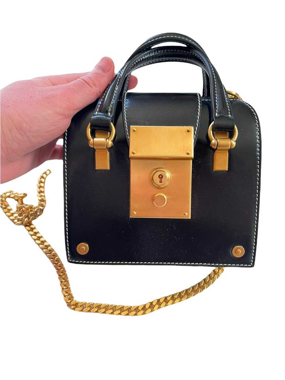 Thom Browne $5,100 Mrs. Thom Chain Crossbody Bag - image 12