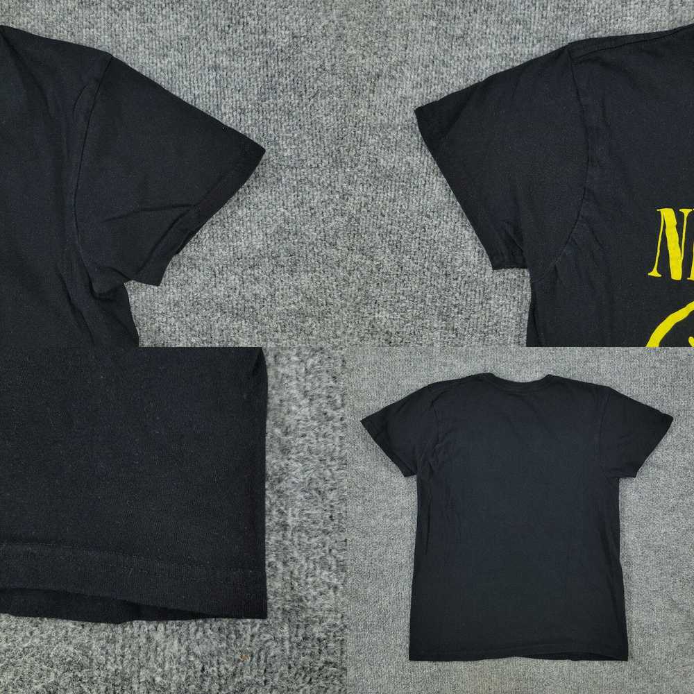 Vintage Nirvana Shirt Men's Small Black Grunge Ro… - image 4