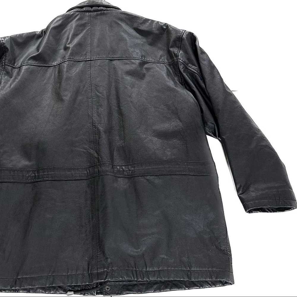 Genuine Leather × Leather Jacket Genuine Leather … - image 5