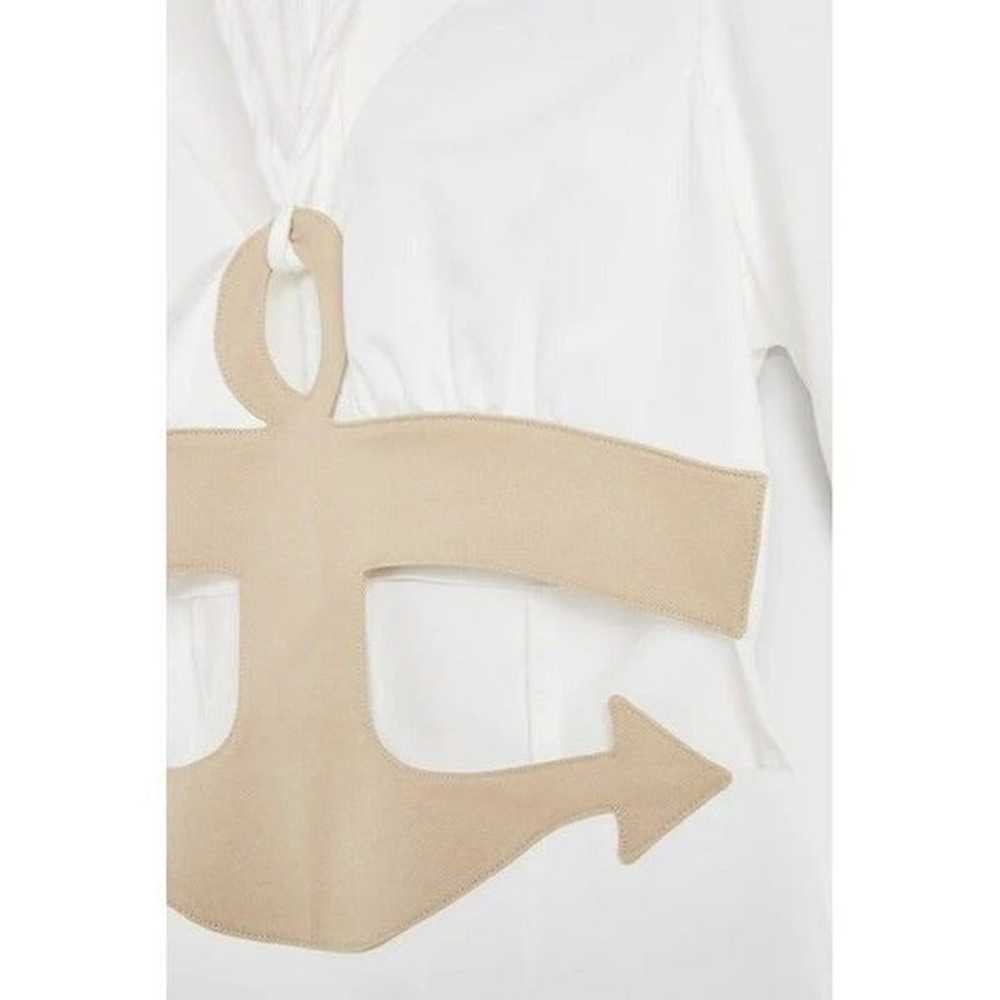 Rosie Assoulin Anchor Aweigh Mini Dress in White … - image 11