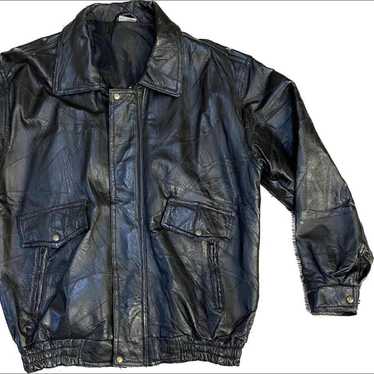 Genuine Leather × Leather Jacket Genuine Leather J