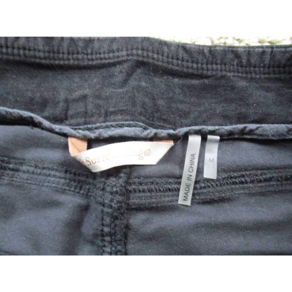 Vintage Soft Surroundings Pants Womens Medium Bla… - image 2