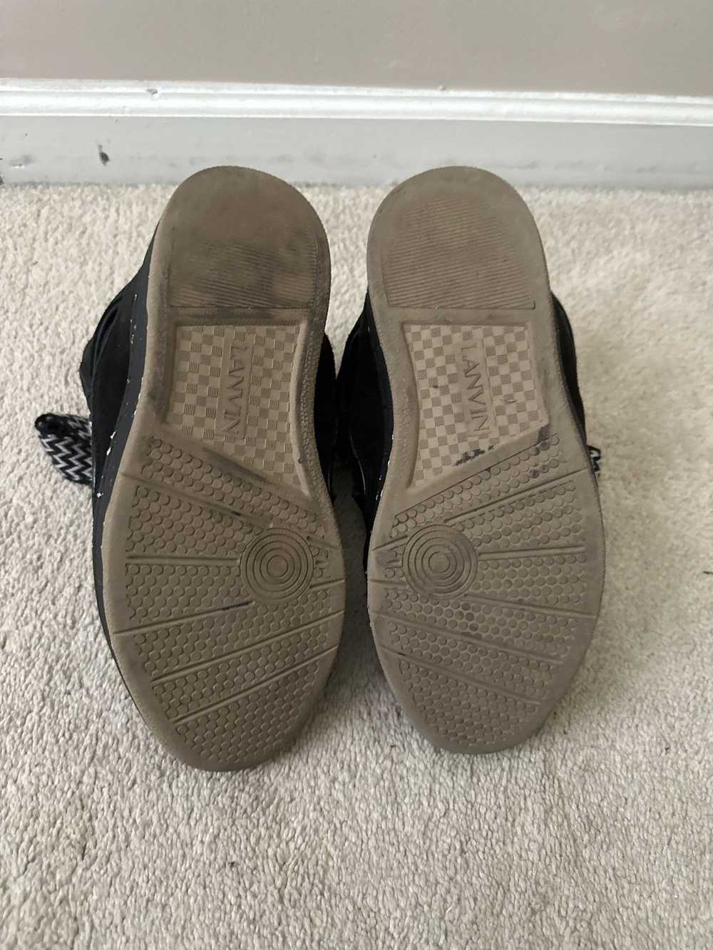 Lanvin Lanvin Leather Curb Sneaker - image 5