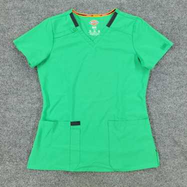 Dickies Dickies Scrub Top Shirt Women Small Green… - image 1