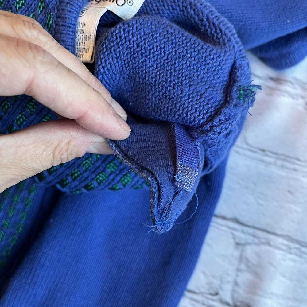 Vintage Papagallo VTG Y2K 80s/90s Knit Sweater Sm… - image 9