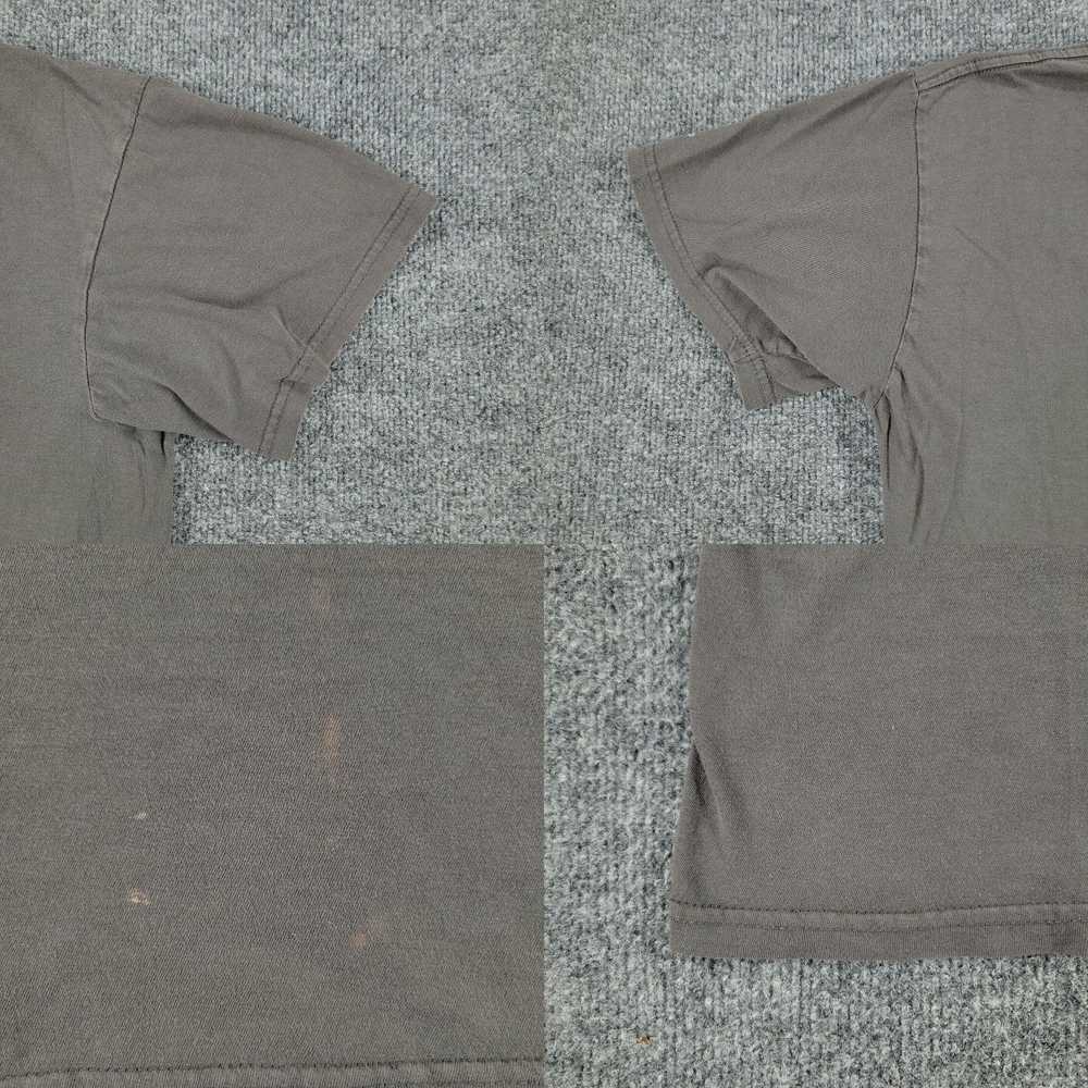 HIGH Sneauxdaze Shirt Men's Medium Gray Graphic T… - image 4