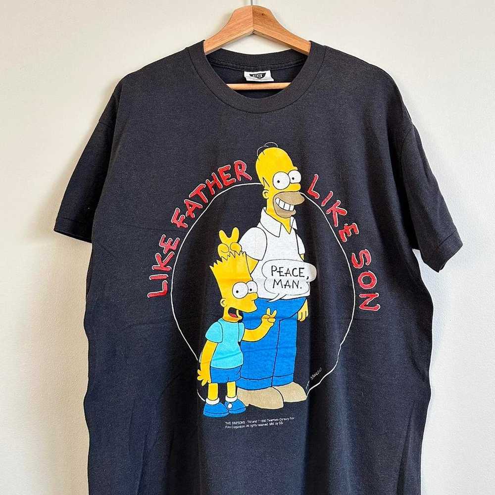 Other Vintage 1990 The Simpson Shirt - image 2