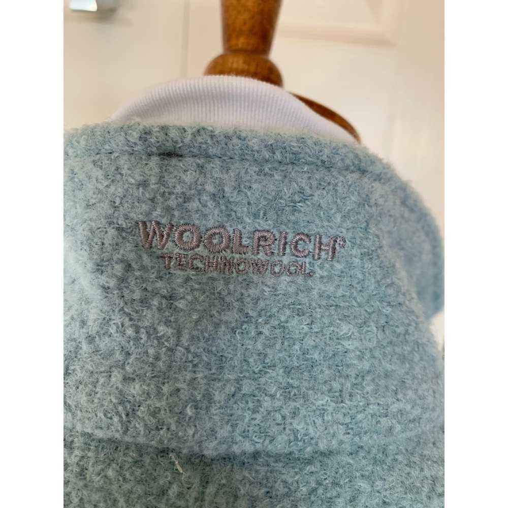 Woolrich Woolen Mills Woolrich wool vest blue wom… - image 3