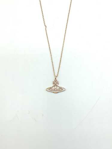 Vivienne Westwood Thin Lines Flat Orb/Necklace/--/