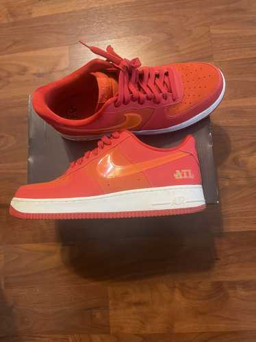 Nike Orange air forces - image 1