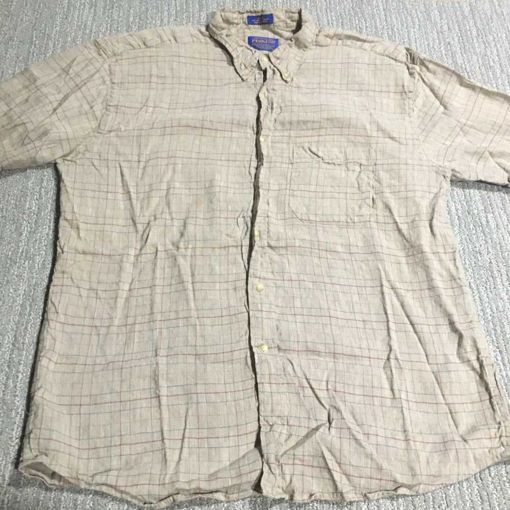 Pendleton Vintage Pendleton Shirt Men's XL Plaid … - image 1