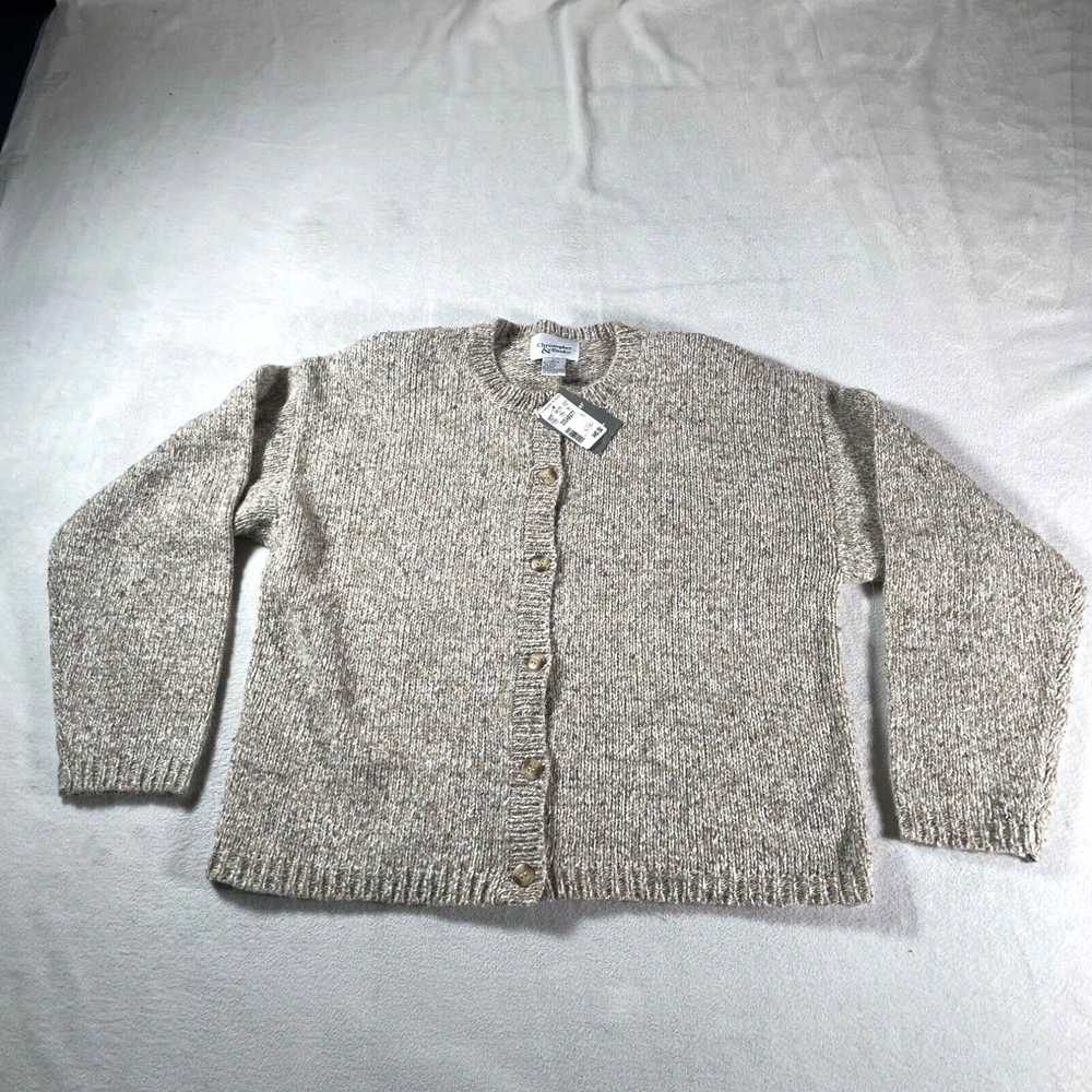 Vintage Christopher And Banks Cardigan Sweater Wo… - image 1