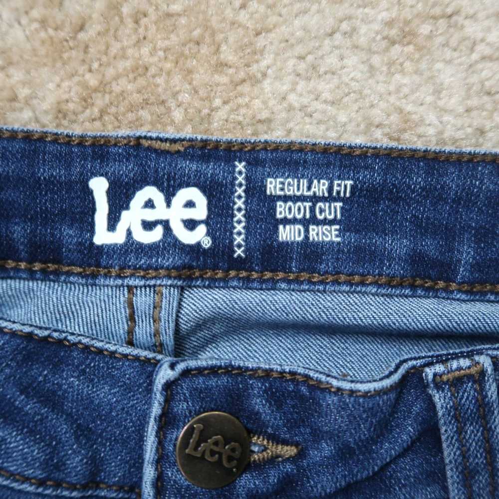 Lee Lee Mid Rise Regular Bootcut Jeans Size 14L B… - image 3