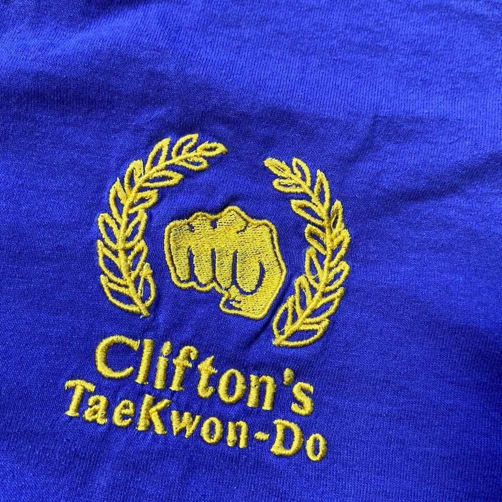 Hanes 90s purple cliftons taekwon do tee - image 2