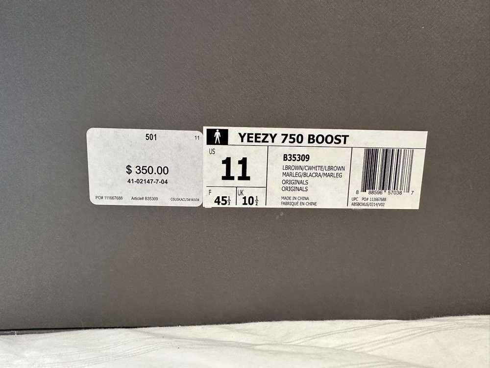 Adidas Yeezy 750 Light Gray Size 11 - image 4