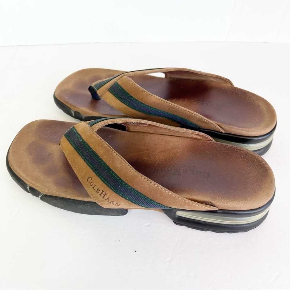 Cole Haan Cole Haan Nike Air Brown Leather Sandal… - image 4